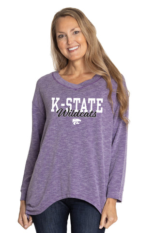 Kansas State Wildcats Bailey V-Neck