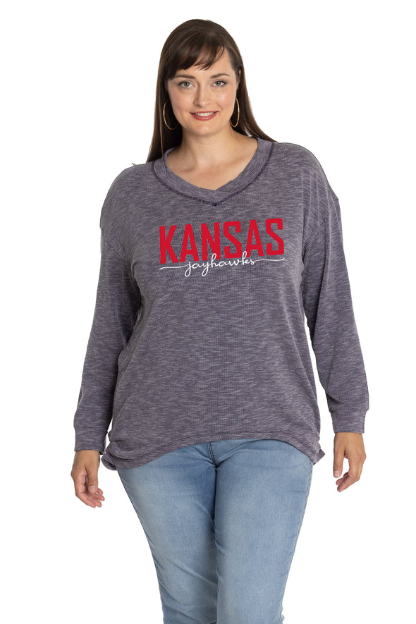 Kansas Jayhawks Bailey V-Neck