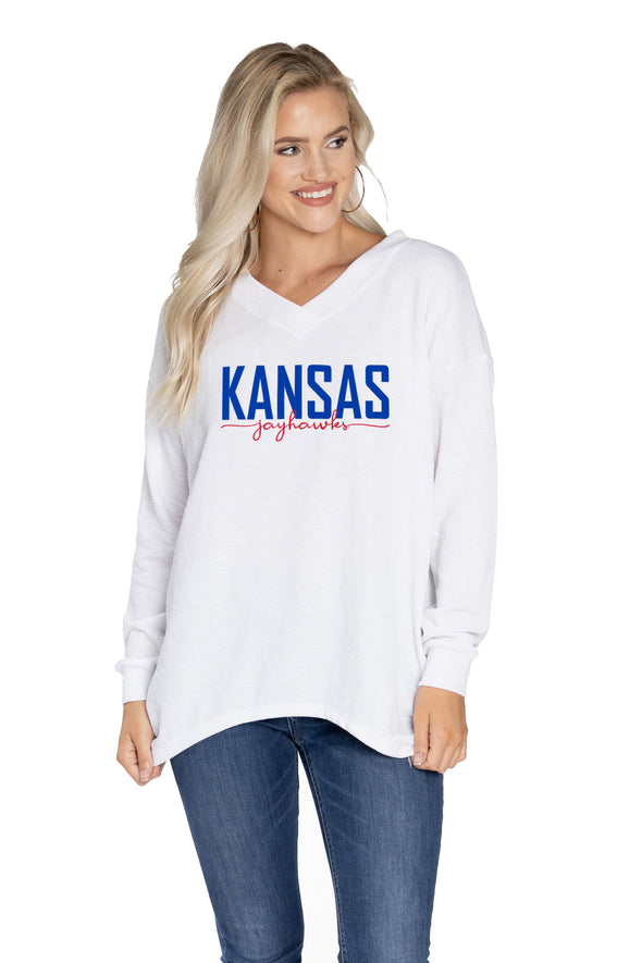 Kansas Jayhawks Bailey V-Neck