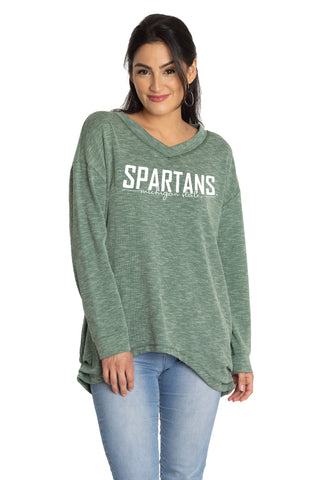 Michigan State Spartans Bailey V-Neck