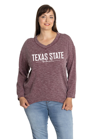 Texas State Bobcats Bailey V-Neck