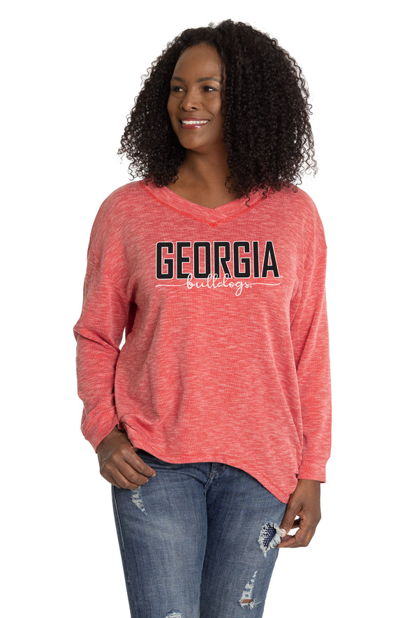 Georgia Bulldogs Bailey V-Neck