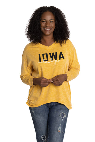 Iowa Hawkeyes Bailey V-Neck