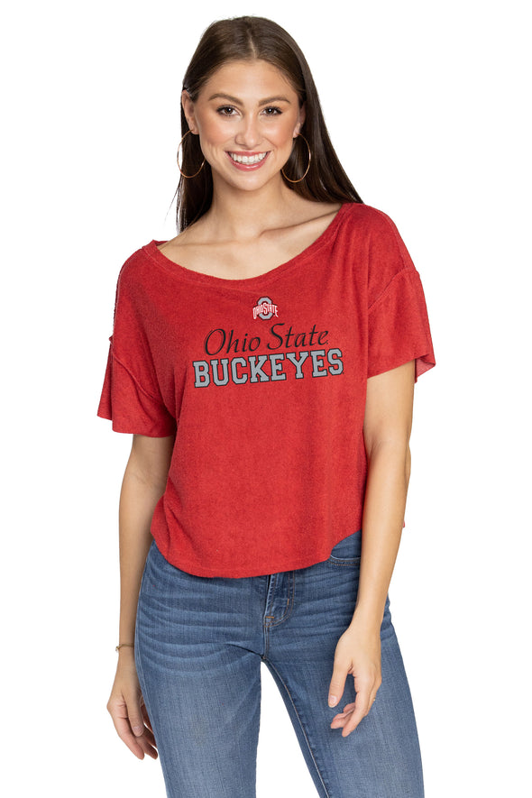 Ohio State Buckeyes April Velour Tee