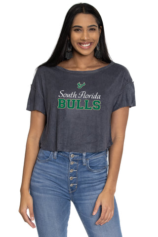 USF Bulls April Velour Tee