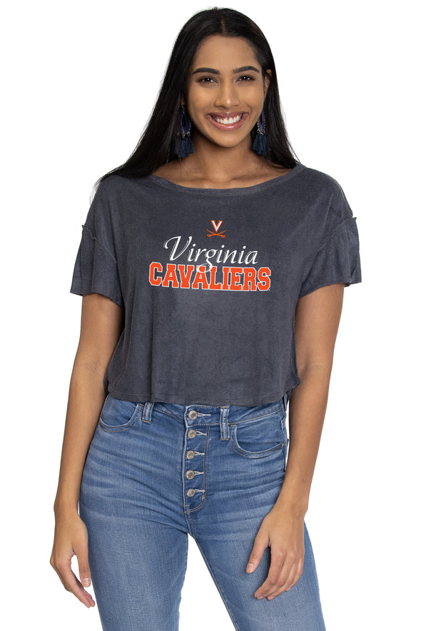 Virginia Cavaliers April Velour Tee
