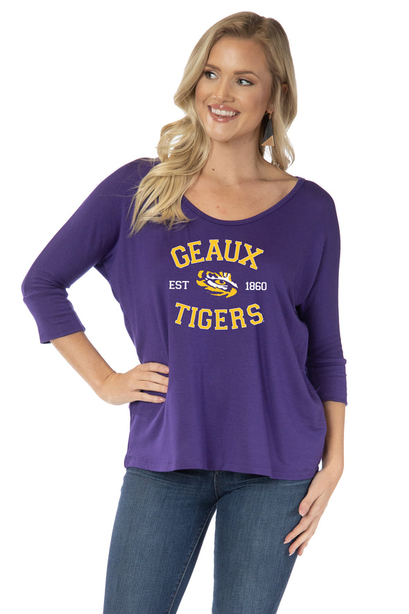 LSU Tigers Tamara Top