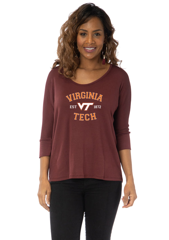 Virginia Tech Hokies Tamara Top