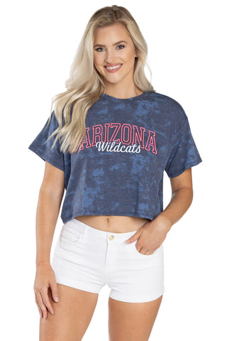 Arizona Wildcats Kimberly Crop Tee