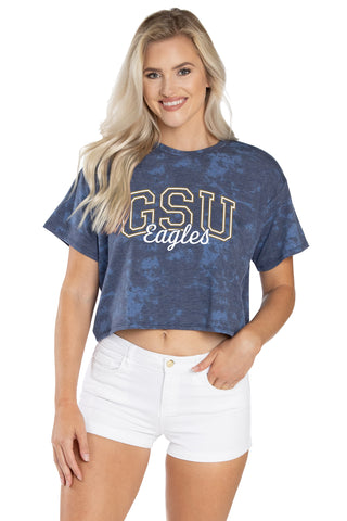 Georgia Southern Eagles Kimberly Crop Tee