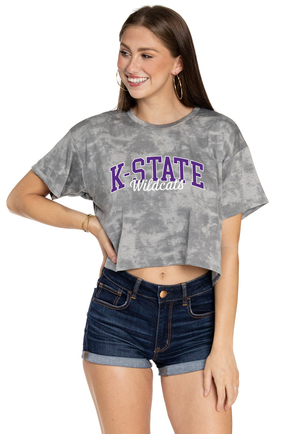 Kansas State Wildcats Kimberly Crop Tee
