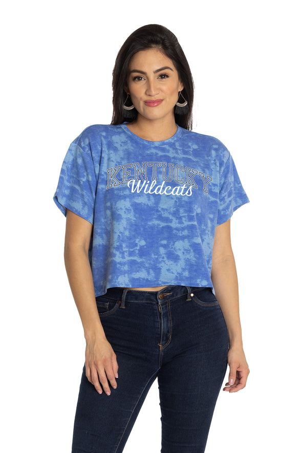 Kentucky Wildcats Kimberly Crop Tee