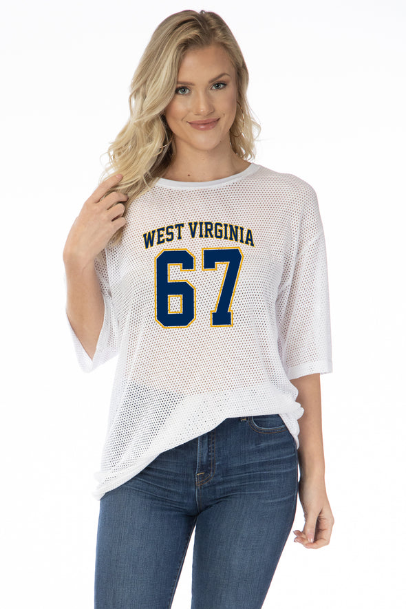 West Virginia Mountaineers Mallory Jersey