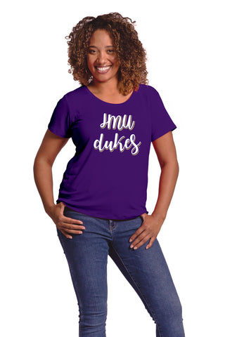 JMU Dukes Scarlet Tee