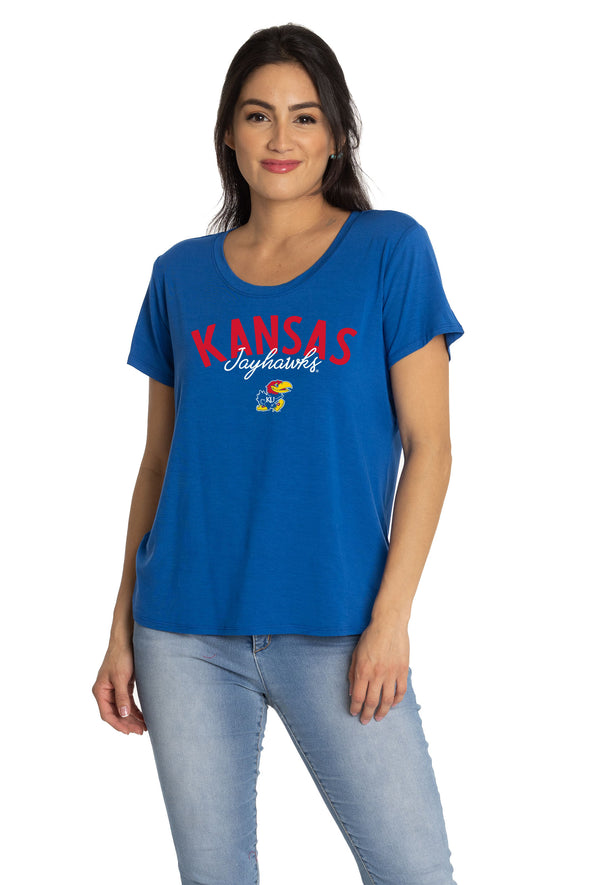 Kansas Jayhawks Scarlet Tee