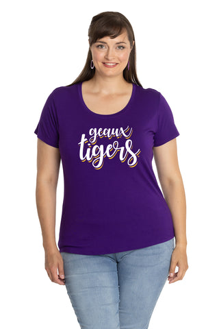 LSU Tigers Scarlet Tee