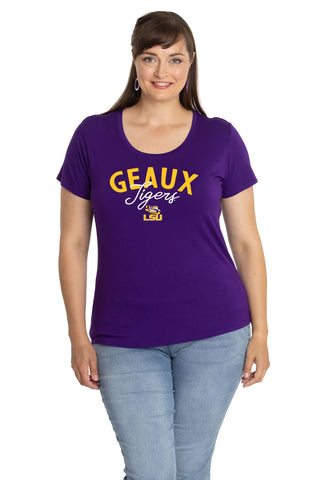 LSU Tigers Scarlet Tee