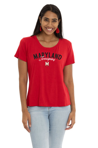 Maryland Terrapins Scarlet Tee