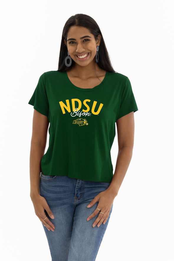 North Dakota State Bison Scarlet Tee