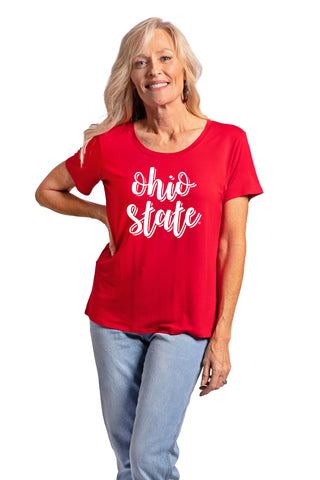 Ohio State Buckeyes Scarlet Tee