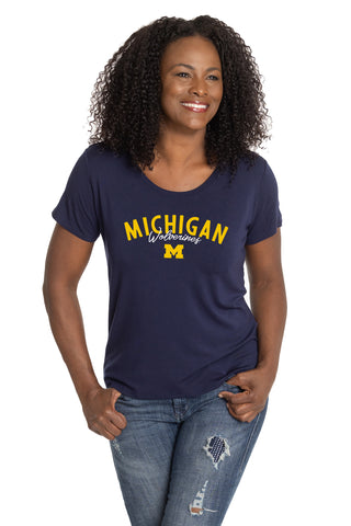 Michigan Wolverines Scarlet Tee