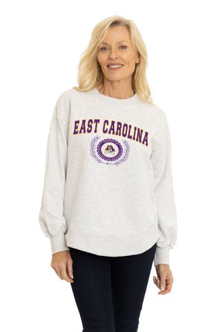 ECU Pirates Yvette Crewneck Sweatshirt