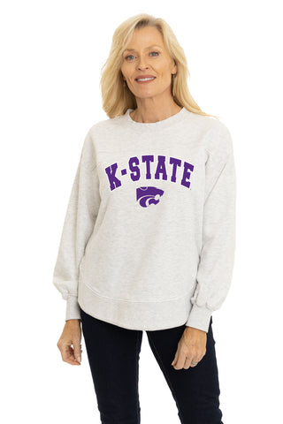Kansas State Wildcats Yvette Crewneck Sweatshirt