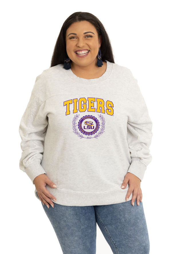 LSU Tigers Yvette Crewneck Sweatshirt