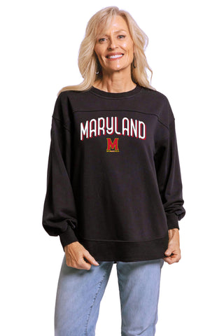 Maryland Terrapins Yvette Crewneck Sweatshirt