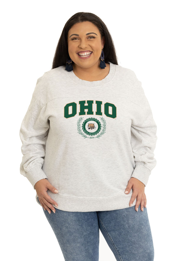 Ohio Bobcats Yvette Crewneck Sweatshirt