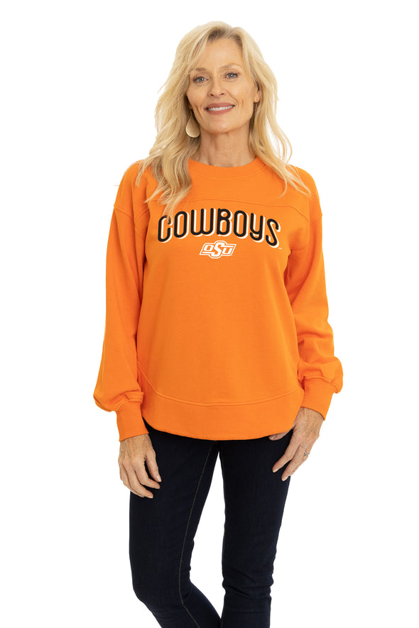 Oklahoma State Cowboys Yvette Crewneck Sweatshirt