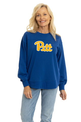 Pitt Panthers Yvette Crewneck Sweatshirt