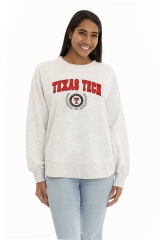 Texas Tech Red Raiders Yvette Crewneck Sweatshirt