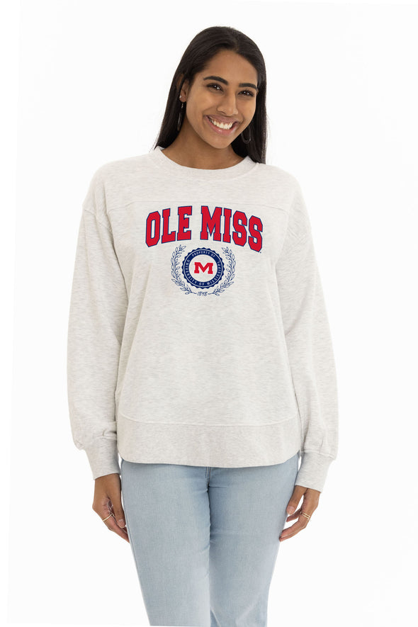 Ole Miss Rebels Yvette Crewneck Sweatshirt