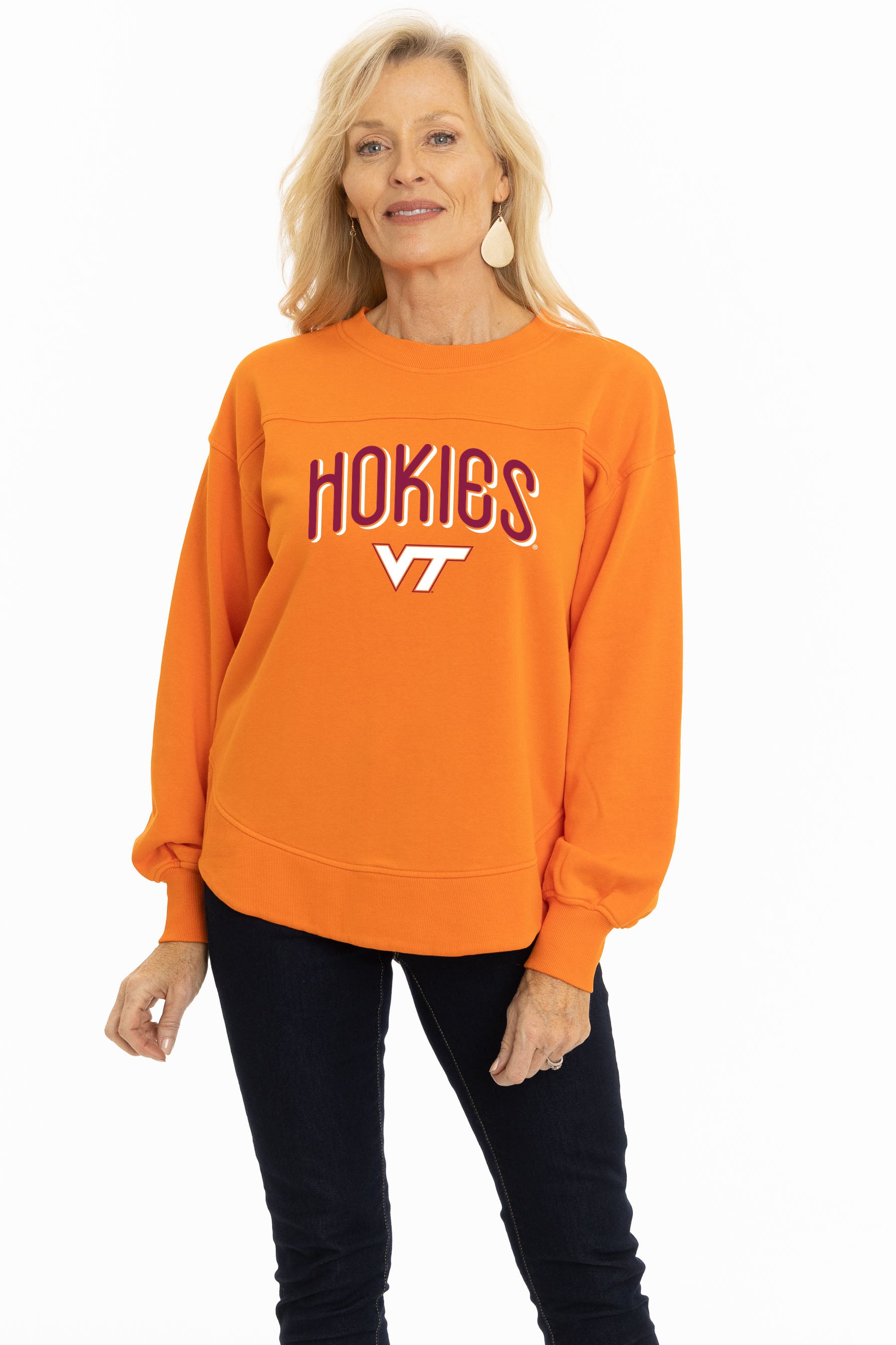 Virginia tech crewneck outlet sweatshirt