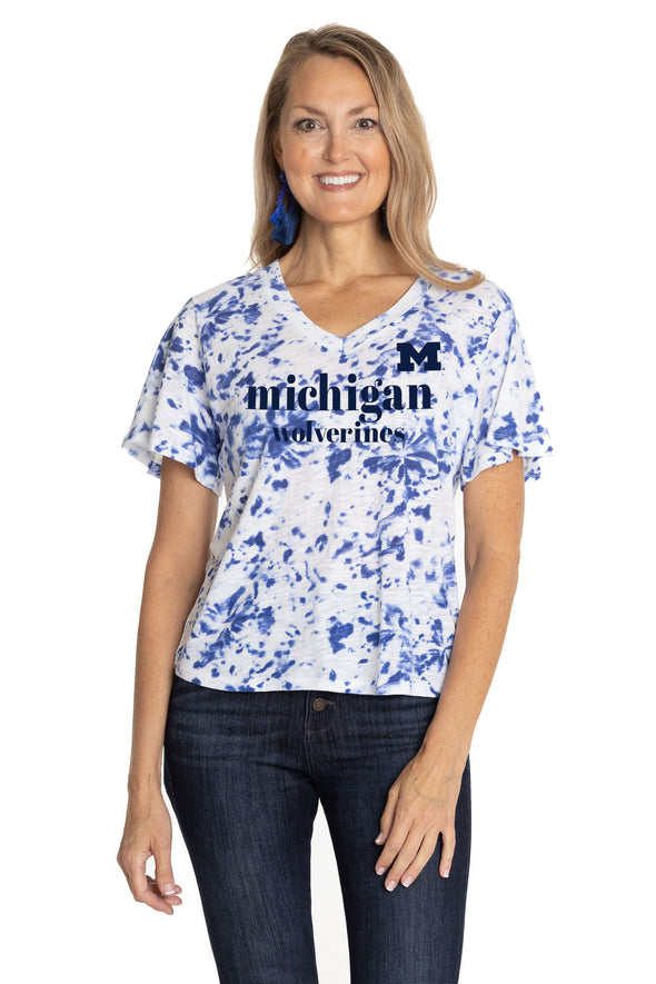 Michigan Wolverines Faye Tee