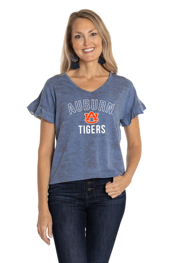 Auburn Tigers Daisy Tee