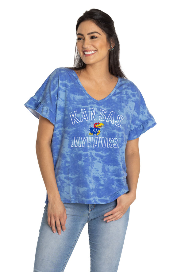 Kansas Jayhawks Daisy Tee