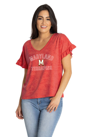 Maryland Terrapins Daisy Tee