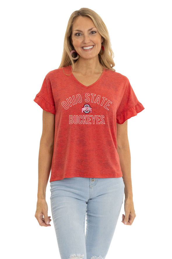 Ohio State Buckeyes Daisy Tee