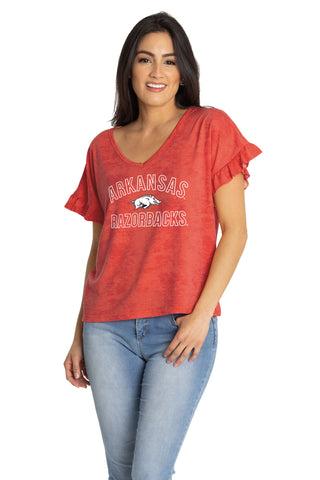 Arkansas Razorbacks Daisy Tee