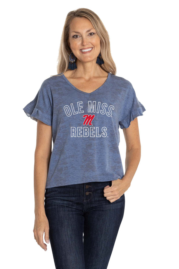 Ole Miss Rebels Daisy Tee