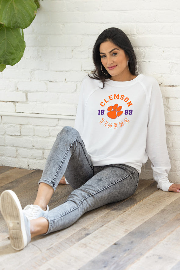 Clemson Tigers Long Sleeve Rylee Top