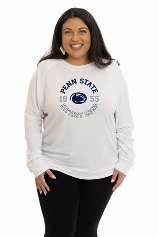 Penn State Nittany Lions Long Sleeve Rylee Raglan Top