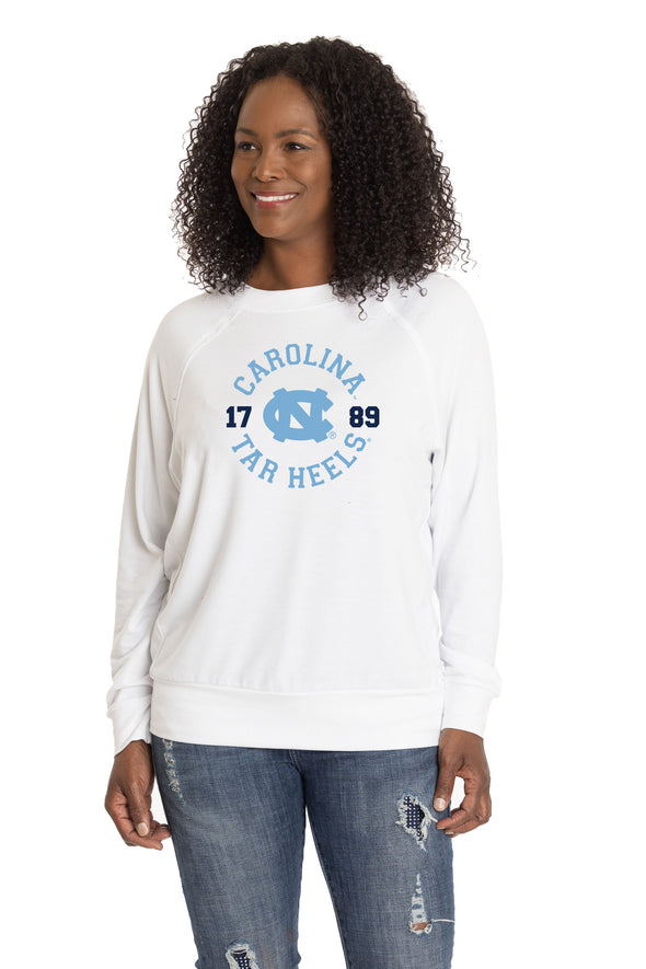 North Carolina Tar Heels Long Sleeve Rylee Raglan Top