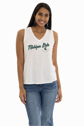 Michigan State Spartans Sloan V-Neck Tank