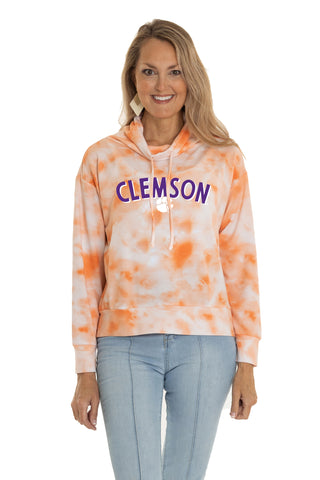 Clemson Tigers Maddie Mock Neck Pullover