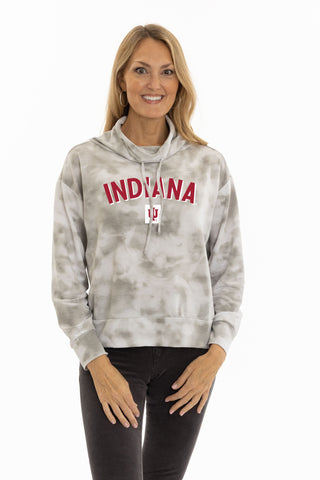 Indiana Hoosiers Maddie Mock Neck Pullover