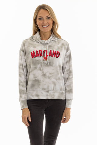 Maryland Terrapins Maddie Mock Neck Pullover