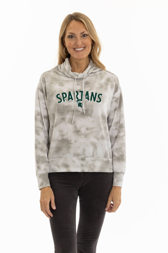 Michigan State Spartans Maddie Mock Neck Pullover